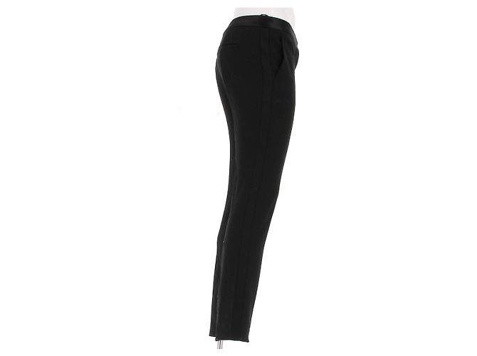 Calça de lã preta slim fit Miu Miu - vista 3