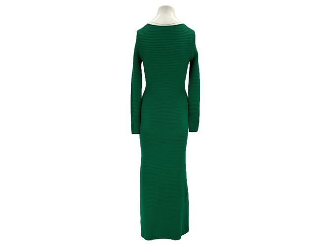 Autre Marque Grüne Häkelkleid - Ansicht 2