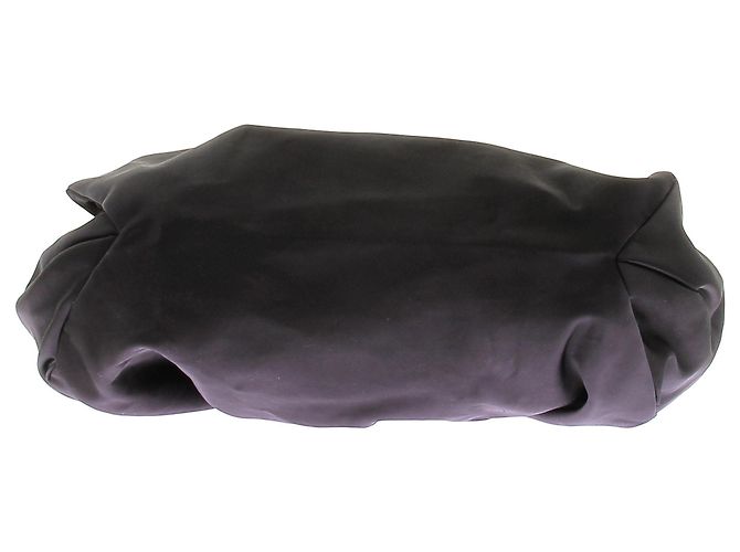 Autre Marque Borsa a spalla in satin "Le Biscuit" Nero - vista 6