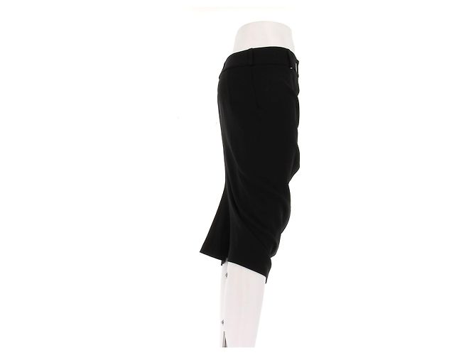Falda midi de lana negra Sportmax Negro - vista 3