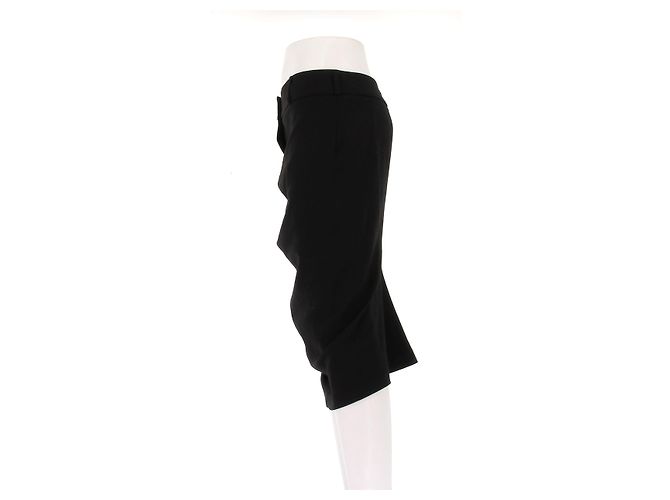 Falda midi de lana negra Sportmax Negro - vista 4