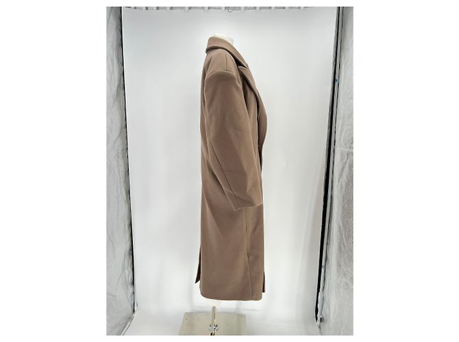 Autre Marque Abrigo largo marrón Castaño - vista 3