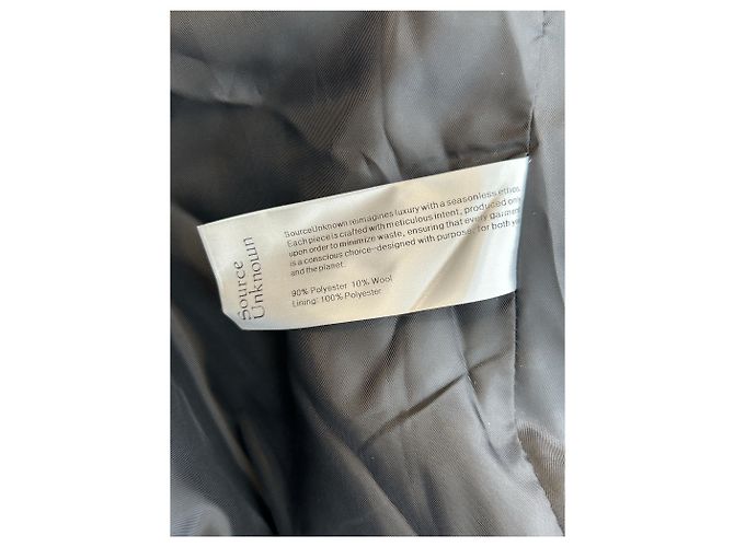 Autre Marque Abrigo largo marrón Castaño - vista 6