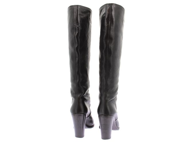 Dior Botas de tacón de cuero Negro - vista 5