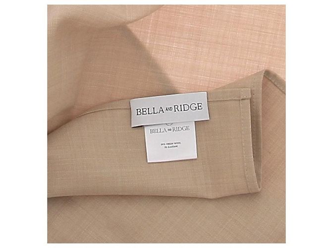 Autre Marque Beige Wollschal - Ansicht 6
