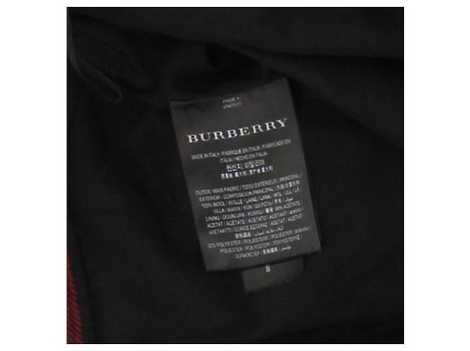 Burberry Rot karierter Wollhose - Ansicht 5