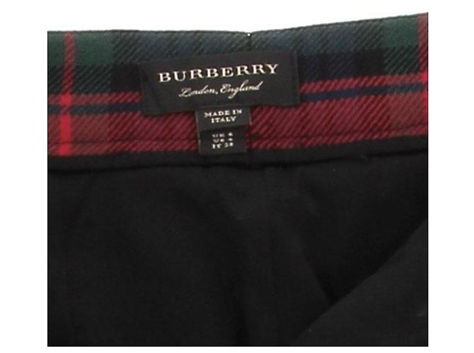 Burberry Rot karierter Wollhose - Ansicht 6