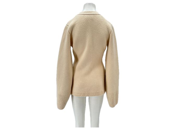 Khaite Cremefarbener Cashmere-Cardigan Beige - Ansicht 2