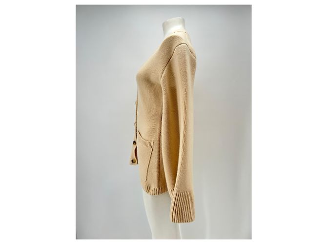 Khaite Cremefarbener Cashmere-Cardigan Beige - Ansicht 4