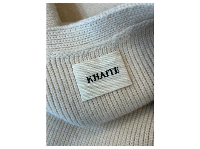 Khaite Cremefarbener Cashmere-Cardigan Beige - Ansicht 5