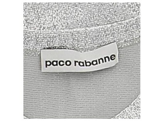 Paco Rabanne Midikleid Silber Viscose - Ansicht 5