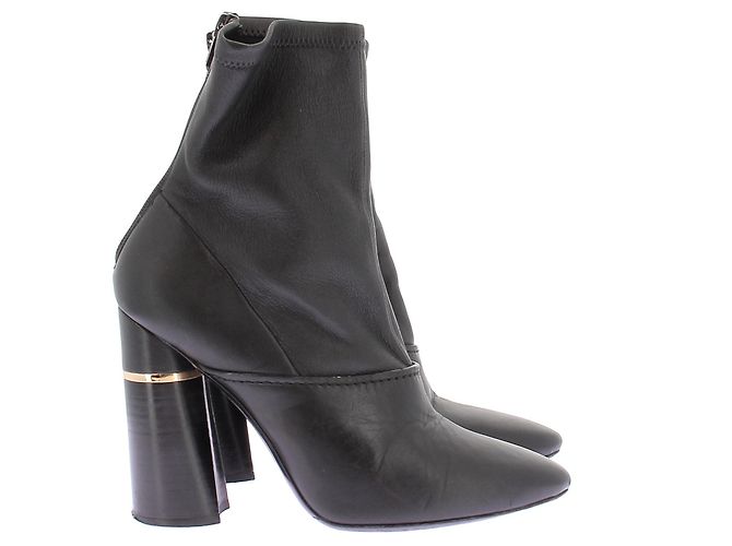 3.1 Phillip Lim Botins pretos de salto - vista 2