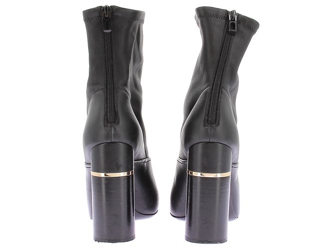 3.1 Phillip Lim Botins pretos de salto - vista 5