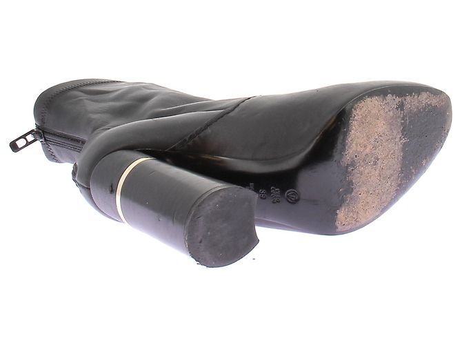 3.1 Phillip Lim Botins pretos de salto - vista 7
