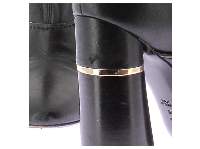 3.1 Phillip Lim Botins pretos de salto - vista 8