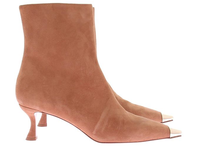 Alexandre Birman Stiefeletten aus Leder Camel Kamel - Ansicht 2