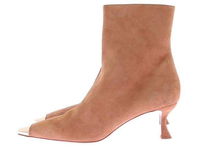 Alexandre Birman Stiefeletten aus Leder Camel Kamel - Ansicht 3