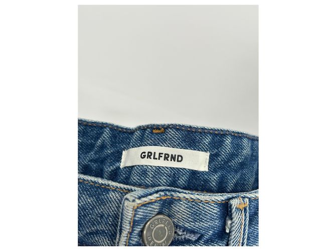 Autre Marque Short in denim blu GRLFRND - vista 3
