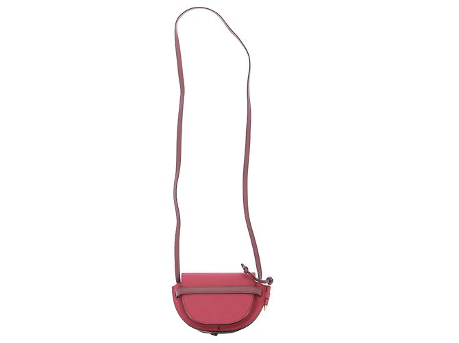 Loewe Kleine rote Tasche "Gate" - Ansicht 7