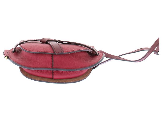 Loewe Kleine rote Tasche "Gate" - Ansicht 8