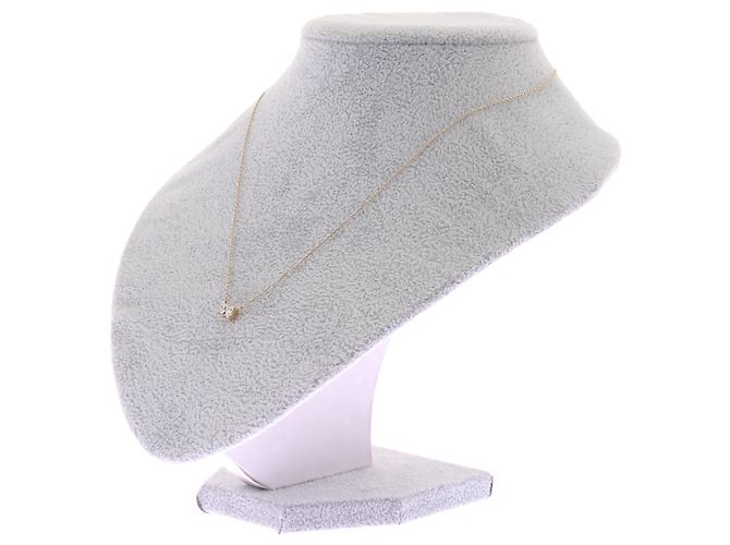 Autre Marque Collana in oro massiccio 14 carati e diamanti D'oro - vista 5