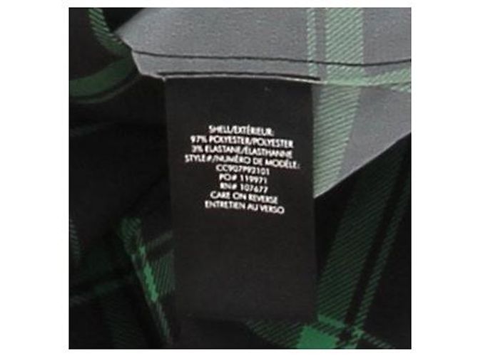 Alice + Olivia Calça xadrez preta e verde Preto - vista 7