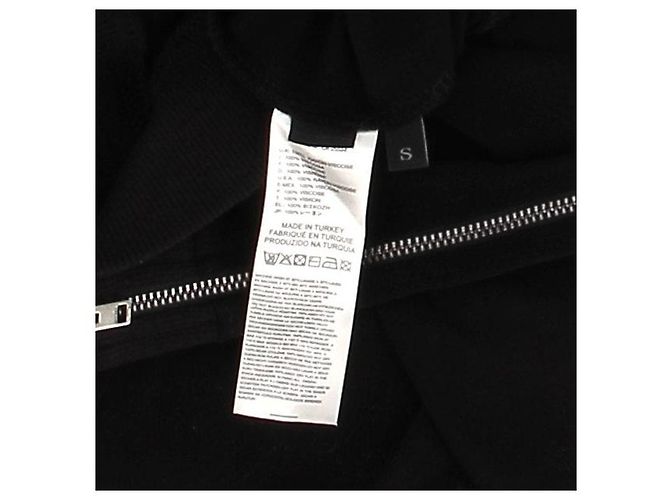 Abito Diesel nero midi con zip e scollo a V - vista 6