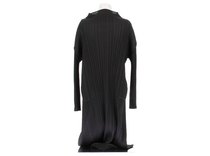 Pleats Please Schwarzes Kleid - Ansicht 2