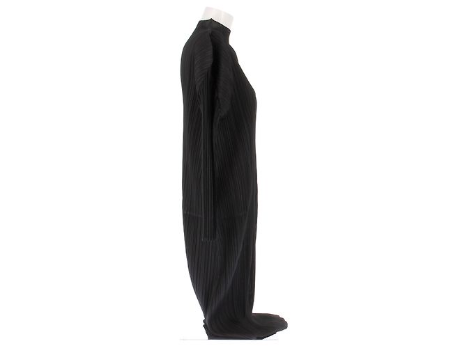 Pleats Please Schwarzes Kleid - Ansicht 3