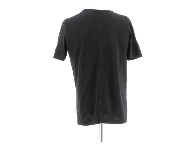 T-shirt nero in cotone The Row - vista 2