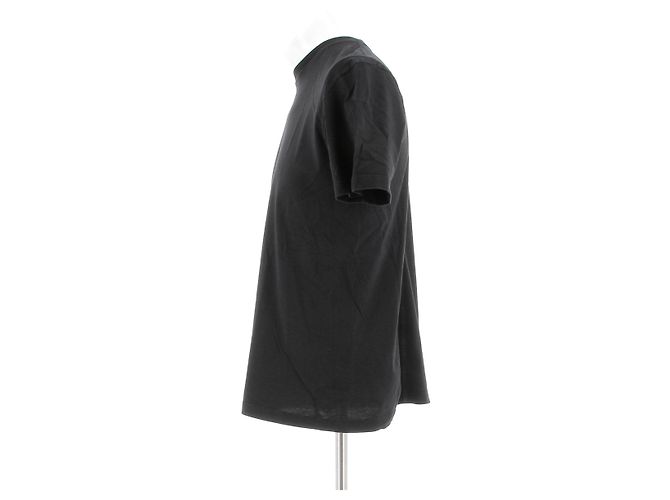 T-shirt nero in cotone The Row - vista 4