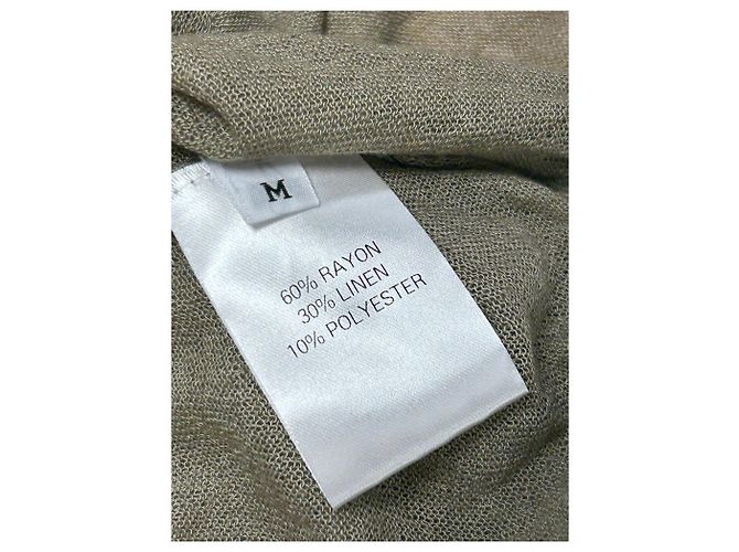 Autre Marque Ärmelloser Cardigan Grün - Ansicht 6