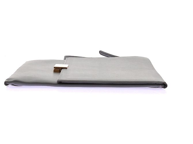 Stella Mc Cartney Pochette in pelle Grigio - vista 4