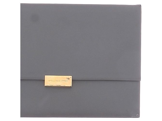 Stella Mc Cartney Pochette in pelle Grigio - vista 8