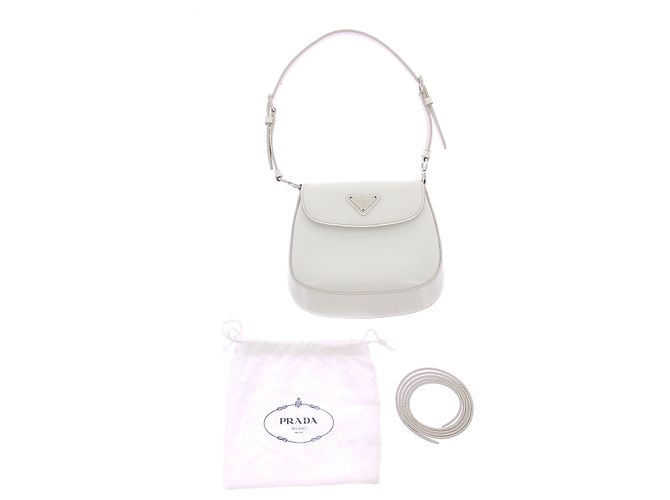 Cleo Prada Mini Handtasche "Cléo" Weiß - Ansicht 10
