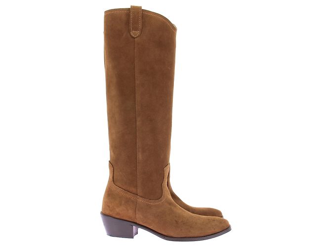 Vanessa Bruno Stiefeletten aus Wildleder Camel Kamel - Ansicht 3