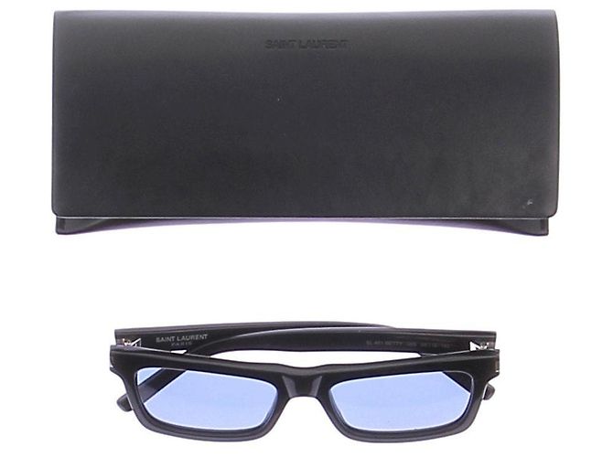 Saint Laurent Gafas de sol negras Negro - vista 7