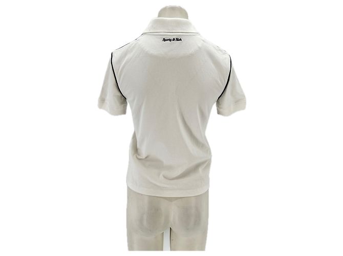 Autre Marque Polo blanco de algodón SPORTY & RICH - vista 2