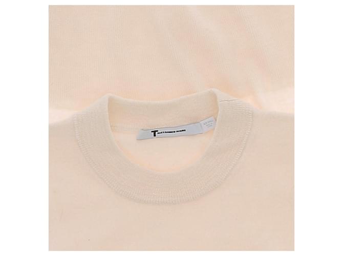 T By Alexander Wang Wollpullover Weiß S - Ansicht 5