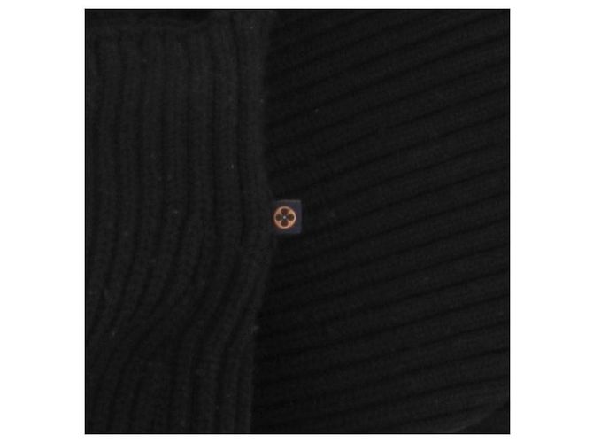 Falda de lana negra Louis Vuitton Negro - vista 5