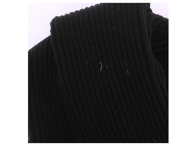 Falda de lana negra Louis Vuitton Negro - vista 6