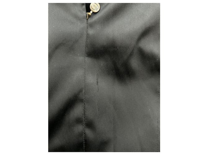 Just Cavalli Schwarzes ärmelloses Midikleid aus Satin - Ansicht 5