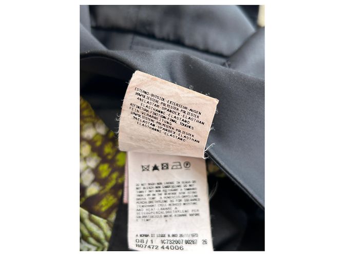 Just Cavalli Schwarzes ärmelloses Midikleid aus Satin - Ansicht 7