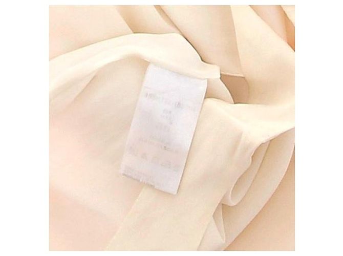 Top de tirantes de algodón crema Chloé Beige - vista 6