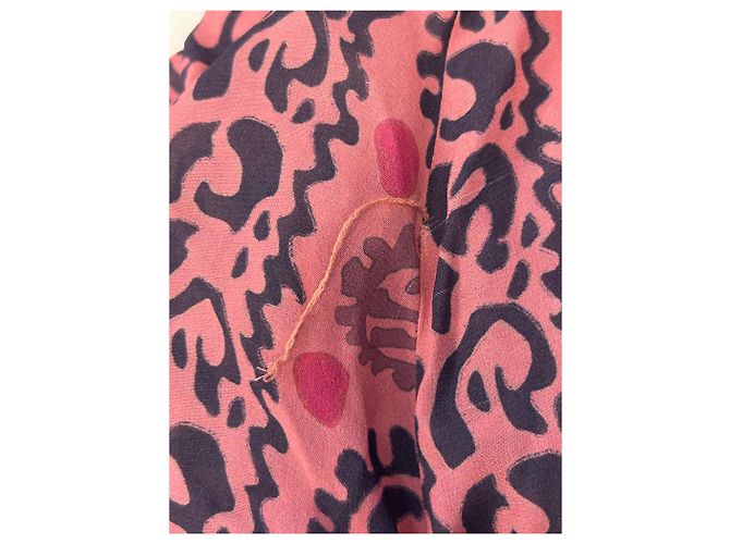 Autre Marque Vestido maxi sin mangas rosa estampado LOVE SHACK FANCY - vista 8