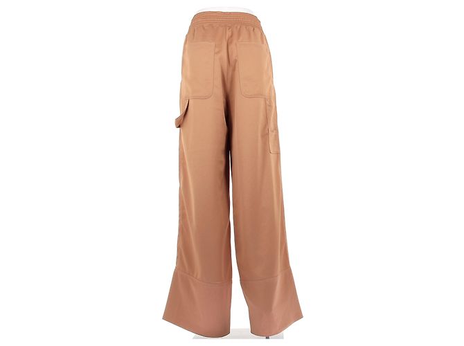 Off White Satinhose Orange - Ansicht 2