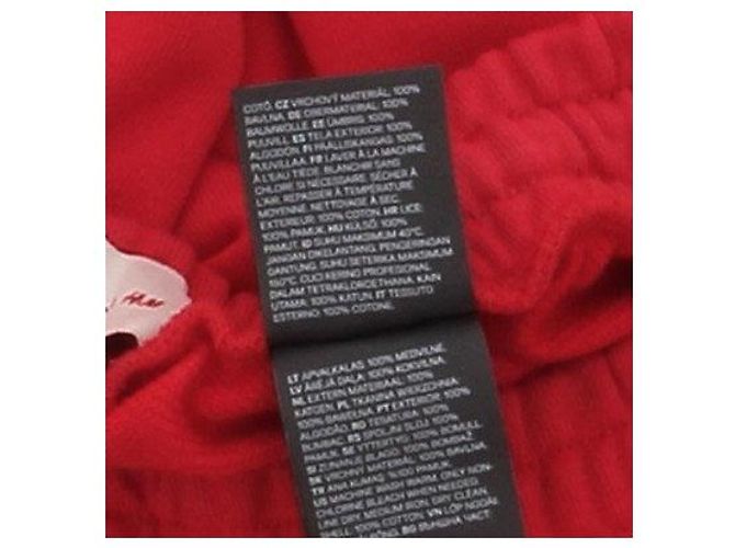 Pantalones de chándal rojos Magda Butrym x H&M - vista 5