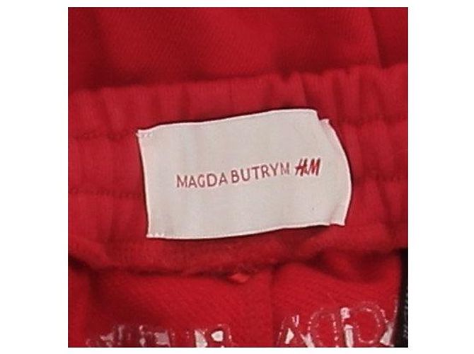 Pantalones de chándal rojos Magda Butrym x H&M - vista 6