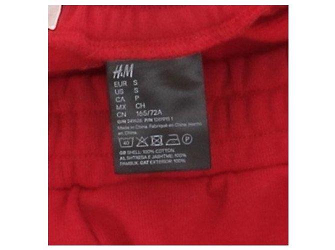 Pantalones de chándal rojos Magda Butrym x H&M - vista 7