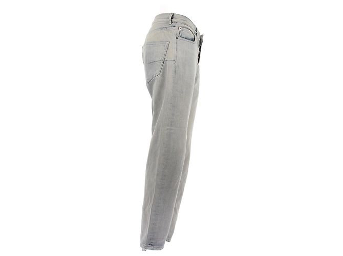 Dior Jeans aus Baumwolle Grau Größe 34 - Ansicht 3